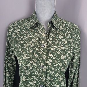 ​Marc Jacobs Floral Longline Peter Pan Collar Blouse